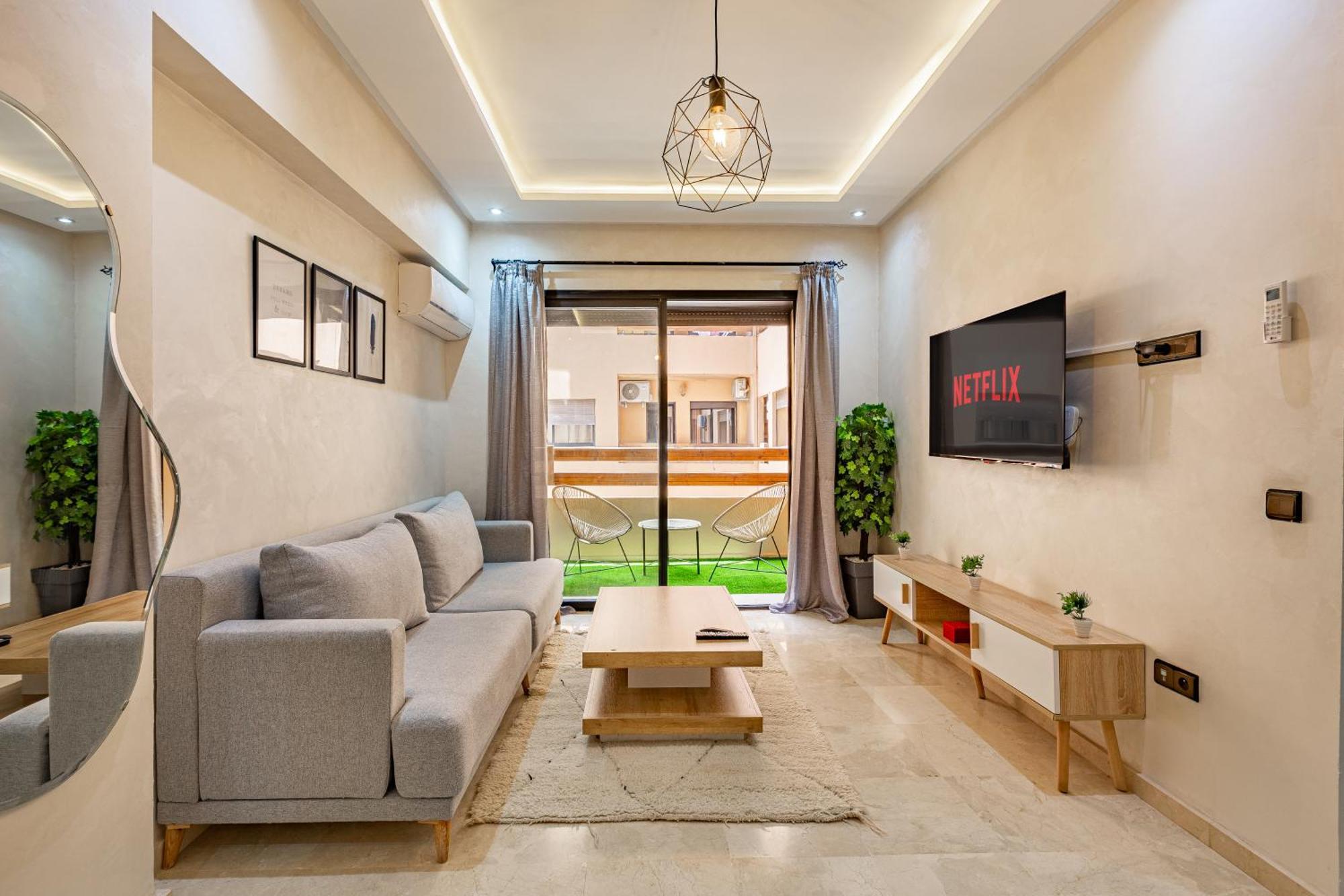 Jolie & Luxueux Appart A Gueliz - 100% Equipe Μαρακές Εξωτερικό φωτογραφία